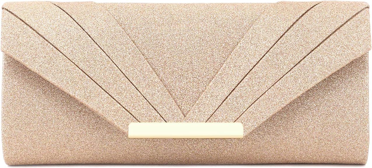 Naimo Womens Sparkle Paillette Clutch Bag Evening Bag Purse for Party Cocktail Wedding Elegance E... | Amazon (US)