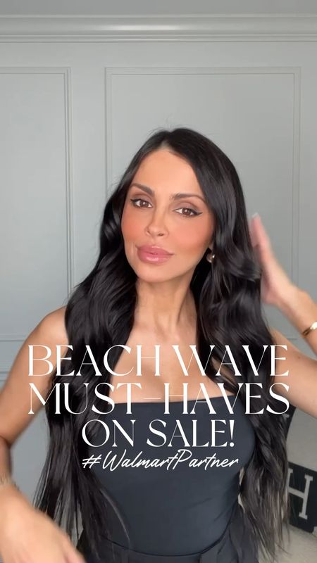 Beach Wave tutorial with my favorite hair products - on sale now during Walmart’s Beauty Glow-Up Event 
Olaplex on sale!
Long barrel curling iron - I swear by this if you have long hair! Heats up in seconds
Dyson on sale


#LTKbeauty #LTKsalealert #LTKfindsunder100