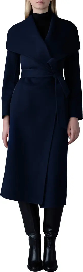 Mai Wool Long Wrap Coat | Nordstrom