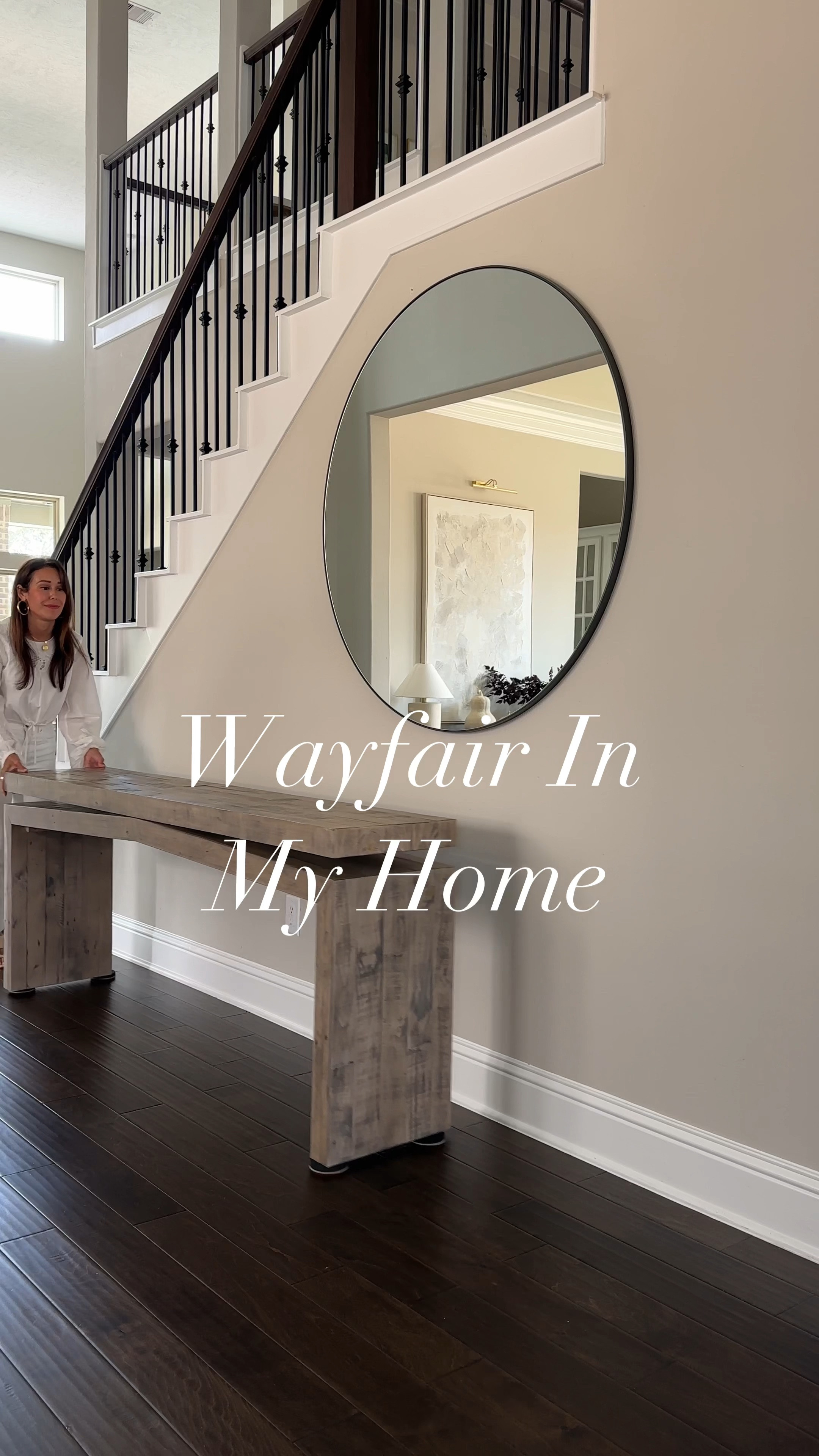 I’m so excited to be partnering with @wayfair (ad). Wayfair has endless Furniture & Decor options that fit any budget! From console tables, to all your bedroom needs, and a vast assortment of rugs! Everything home! Sharing with you some of the favorites in my home that can be found on Wayfair. #ad #Wayfair #WayfairPartner

#LTKStyleTip #LTKHome #LTKVideo
