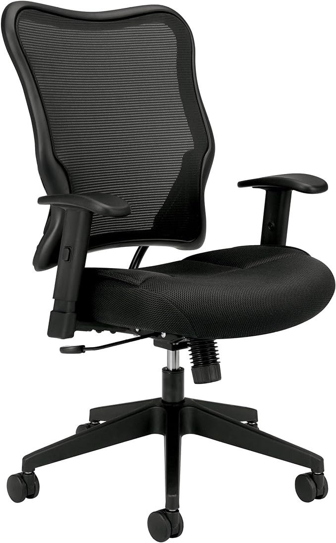 HON Wave High Back Ergonomic Office Chair with Adjustable Arms, Breathable Mesh Ergonomic Desk Ch... | Amazon (US)
