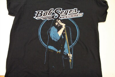BOB SEGER & THE SILVER BULLET BAND VINTAGE T-SHIRT LADIES XL RARE GILDAN | eBay US