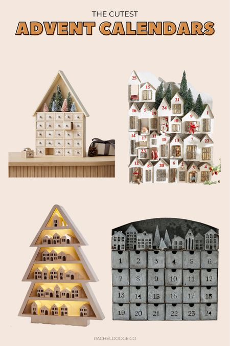 Countdown to Christmas with these adorable advent calendars that can be used from year to year! 

#LTKSeasonal #LTKhome #LTKHoliday