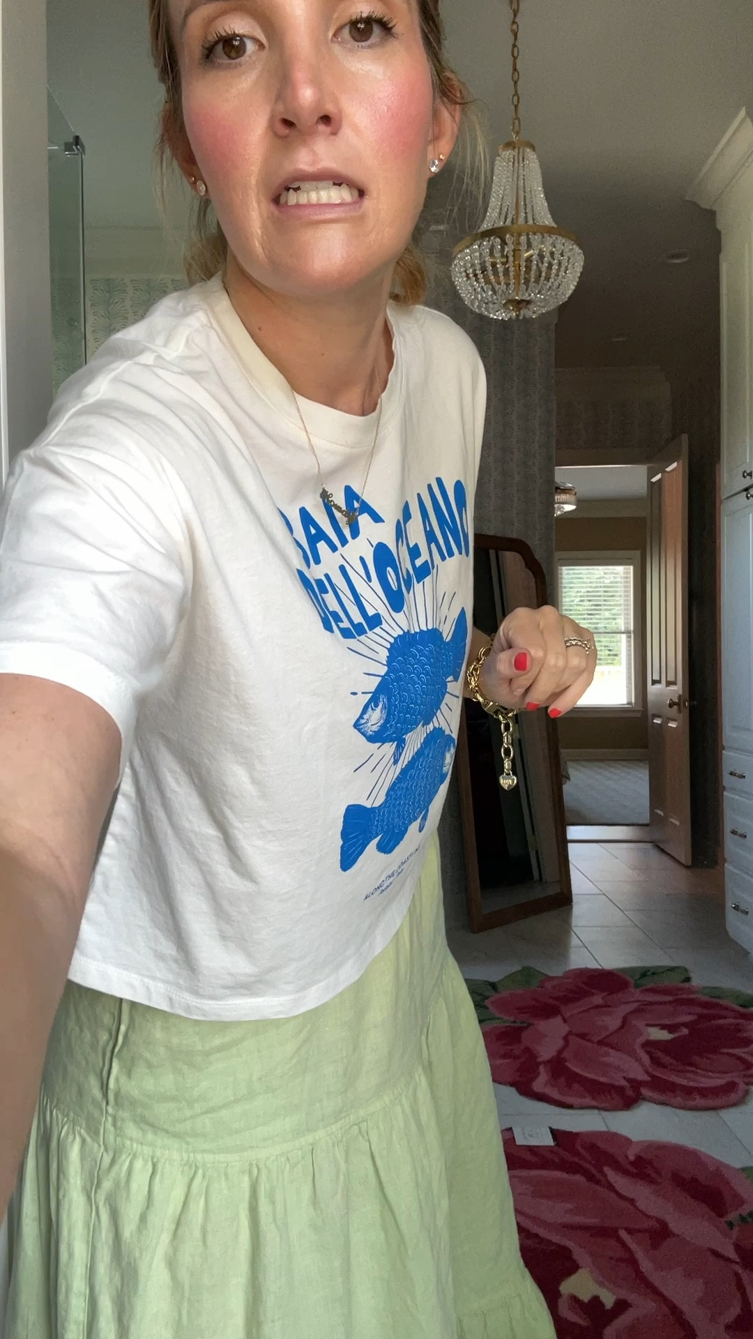 Mom ootd. This farm rio dupe is under $20 and sooo comfy cute. Love it with a maxi skirt! 

#LTKStyleTip #LTKFindsUnder50 #LTKMidsize