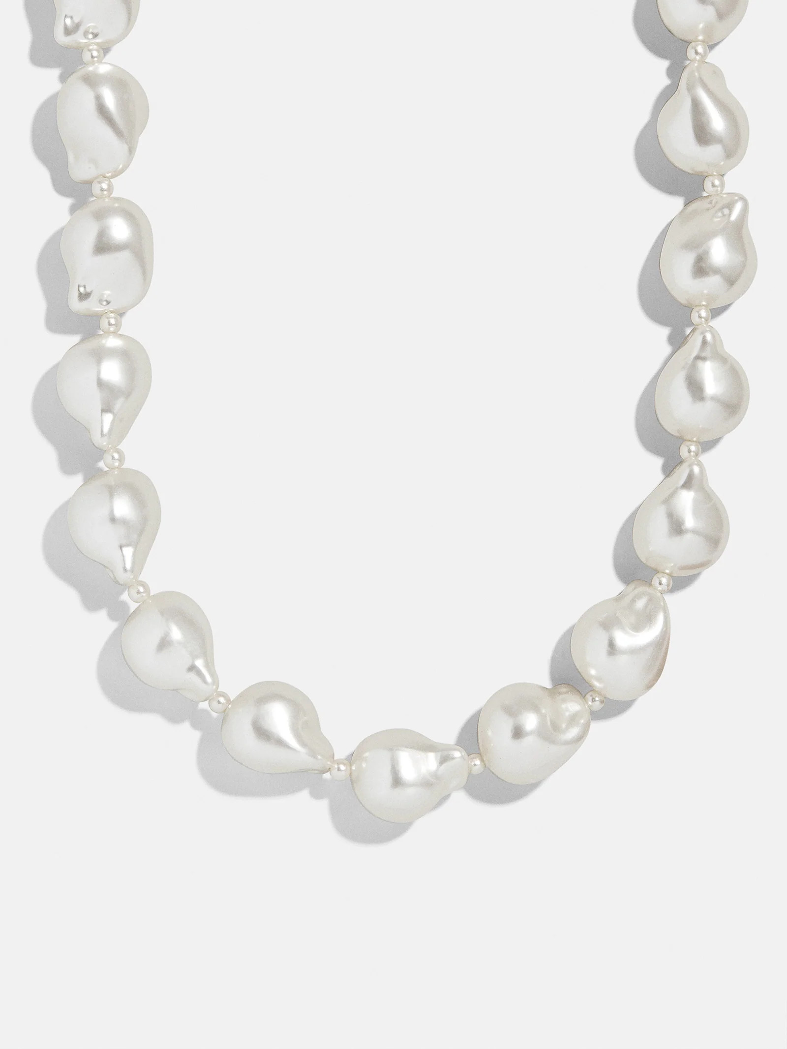 Teagan Pearl Necklace - White | BaubleBar