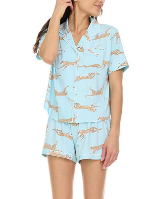 Women's 2-Piece Gabriella Printed Shorty Pajama set | Macy's