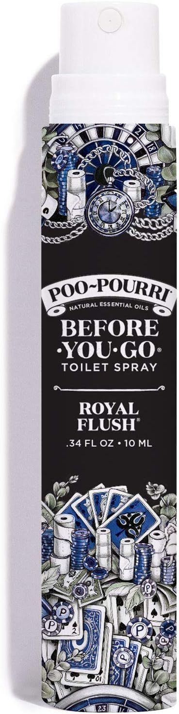 Poo-Pourri Before-You-go Toilet Spray Travel Size, Royal Flush Scent, 0.34 Fl Oz | Amazon (US)