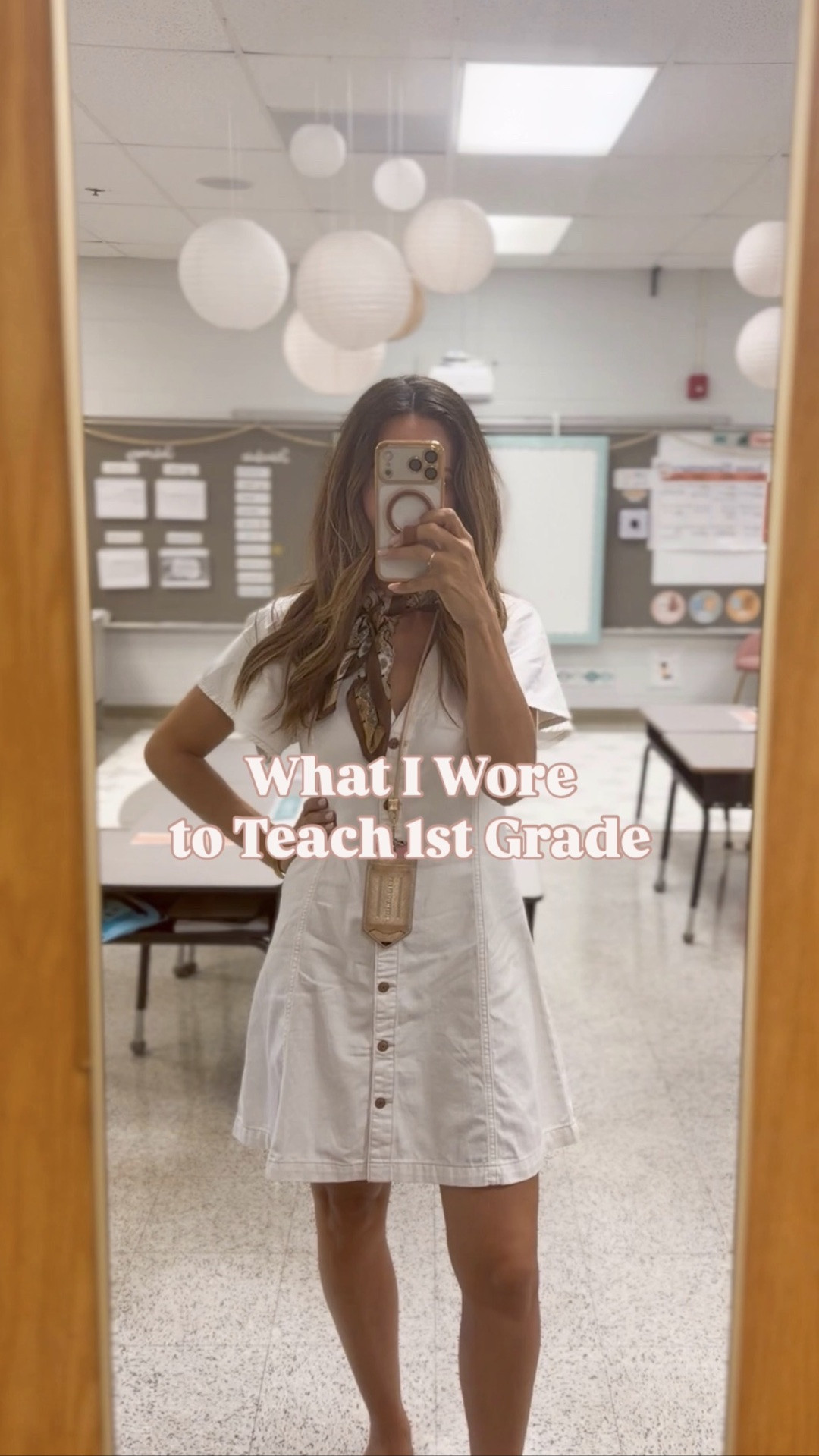 What I wore to teach 1st grade 🤍

Keeping it classic, comfortable, and classroom-ready with this denim dress I’m loving. Also comes in blue and is now on major sale! 

Teacher outfit, back to school outfit, ootd, work outfit, Gap Factory

#LTKootd #LTKWorkwear #LTKSeasonal