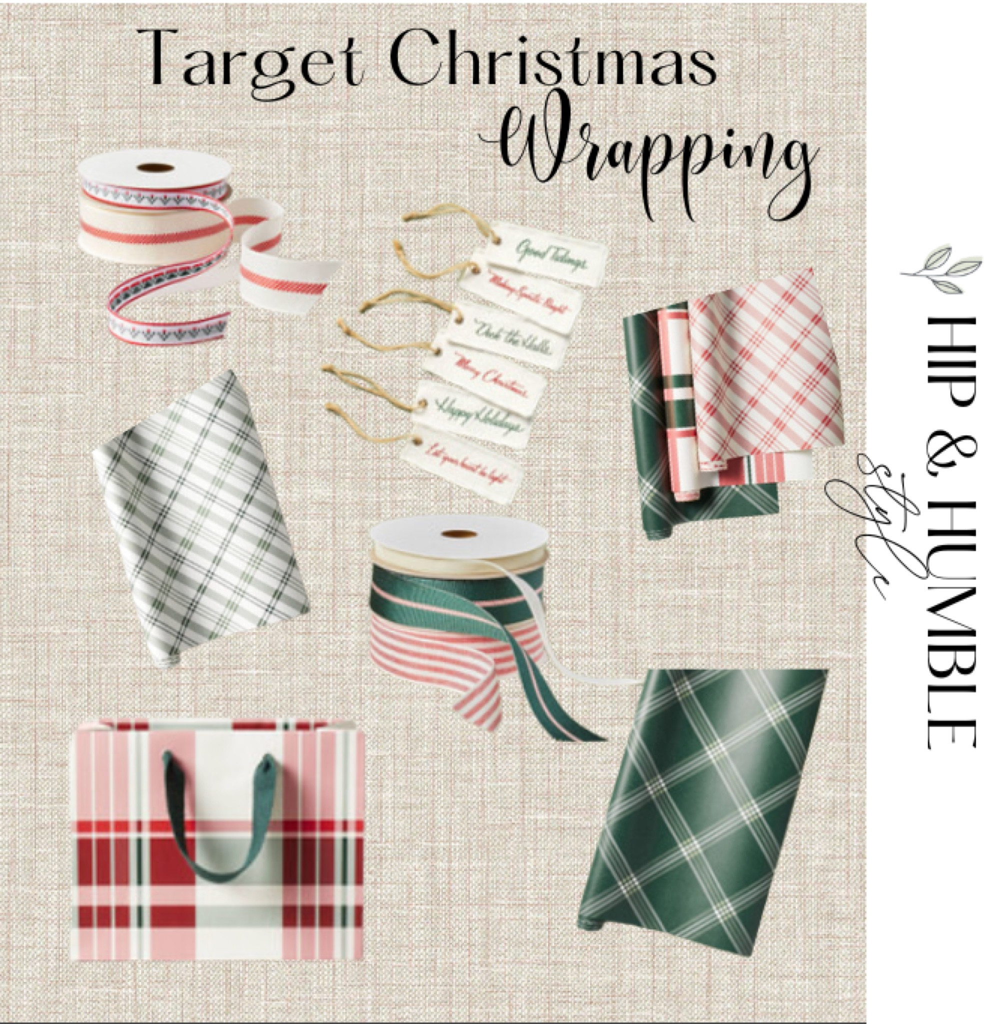 Found some cute Christmas wrap and ribbon from Hearth & Hand with Magnolia at Target! 

#LTKHoliday #LTKSeasonal #LTKhome