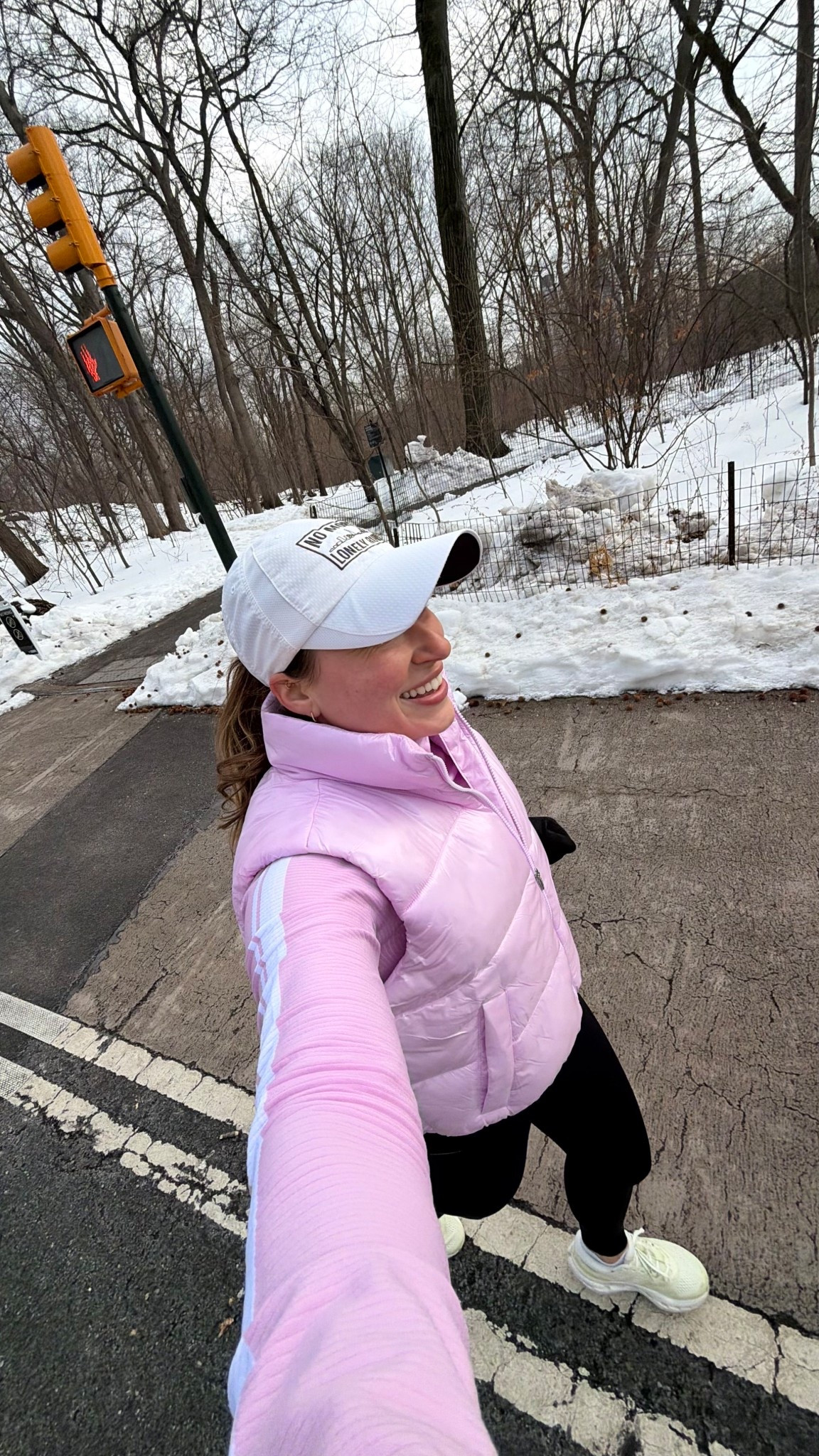how cute is this fit?! 20% off the leggings with code runswithmal 

#LTKValentine #LTKActive #LTKfitnessgoals