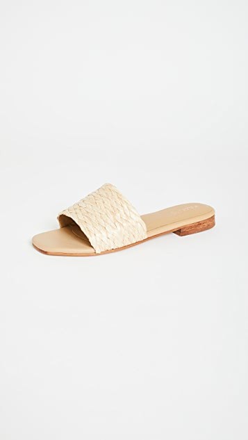 Key Largo Braided Raffia Slip On Sandals | Shopbop