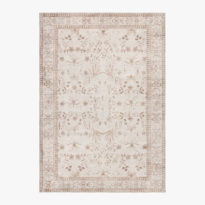 Butterfly Washable Rug | Pottery Barn Teen