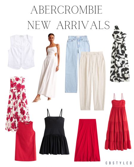 Abercrombie new arrivals for summer, summer fashion finds, summer dresses, outfit ideas from Abercrombie 

#LTKStyleTip