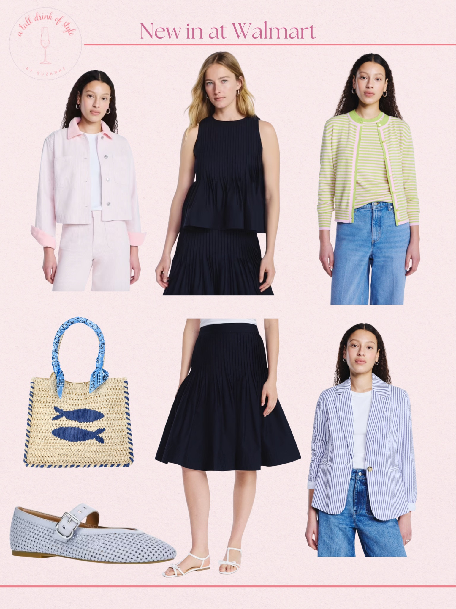 New spring finds at Walmart! 

Grab these new arrivals from Walmart for your spring break trip. 

Great pieces for a woman over 40’s closet and tall girl friendly! 

#LTKSeasonal #LTKOver40 #LTKTall