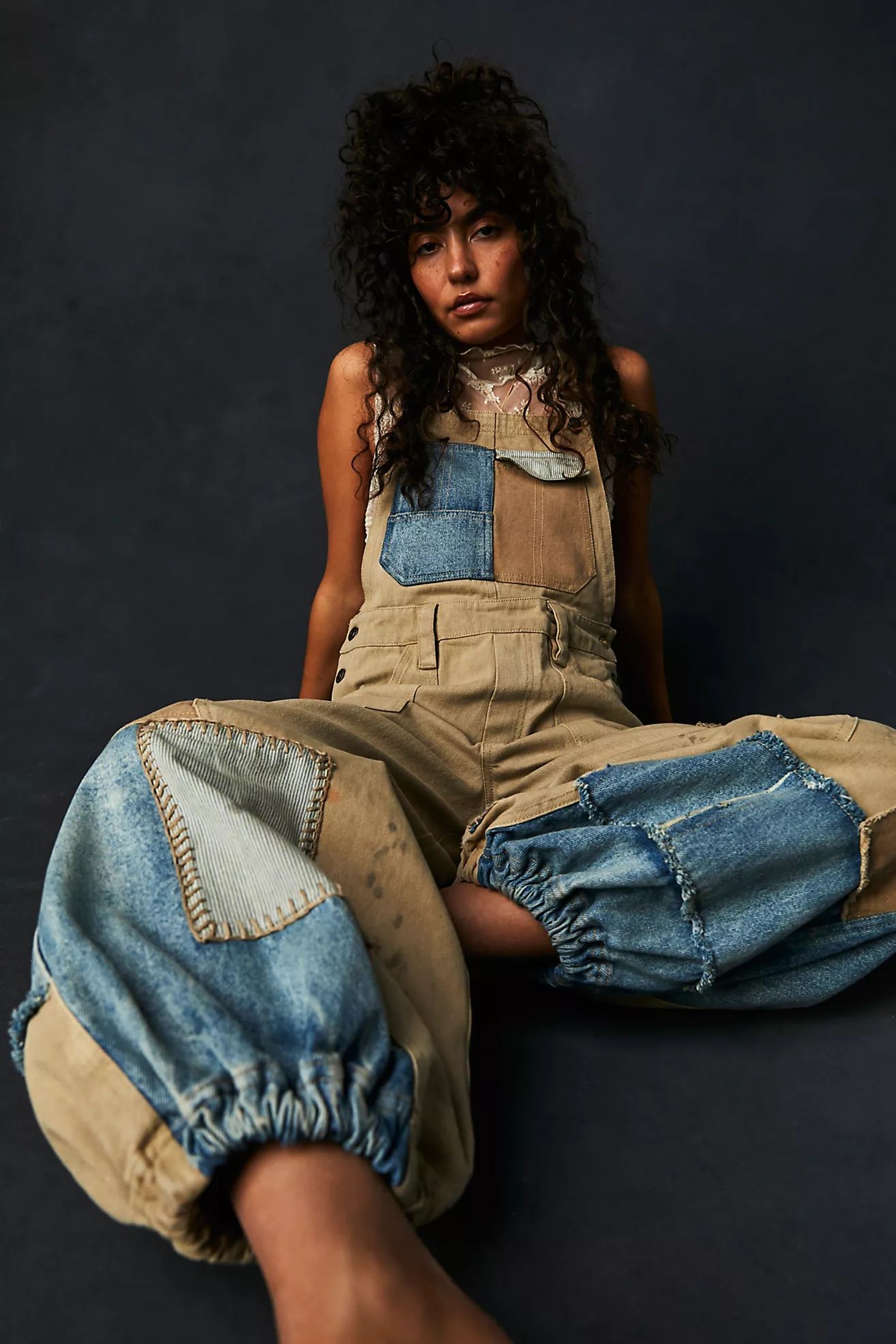 We The Free Bittersweet Embroidered Overalls | Free People (Global - UK&FR Excluded)