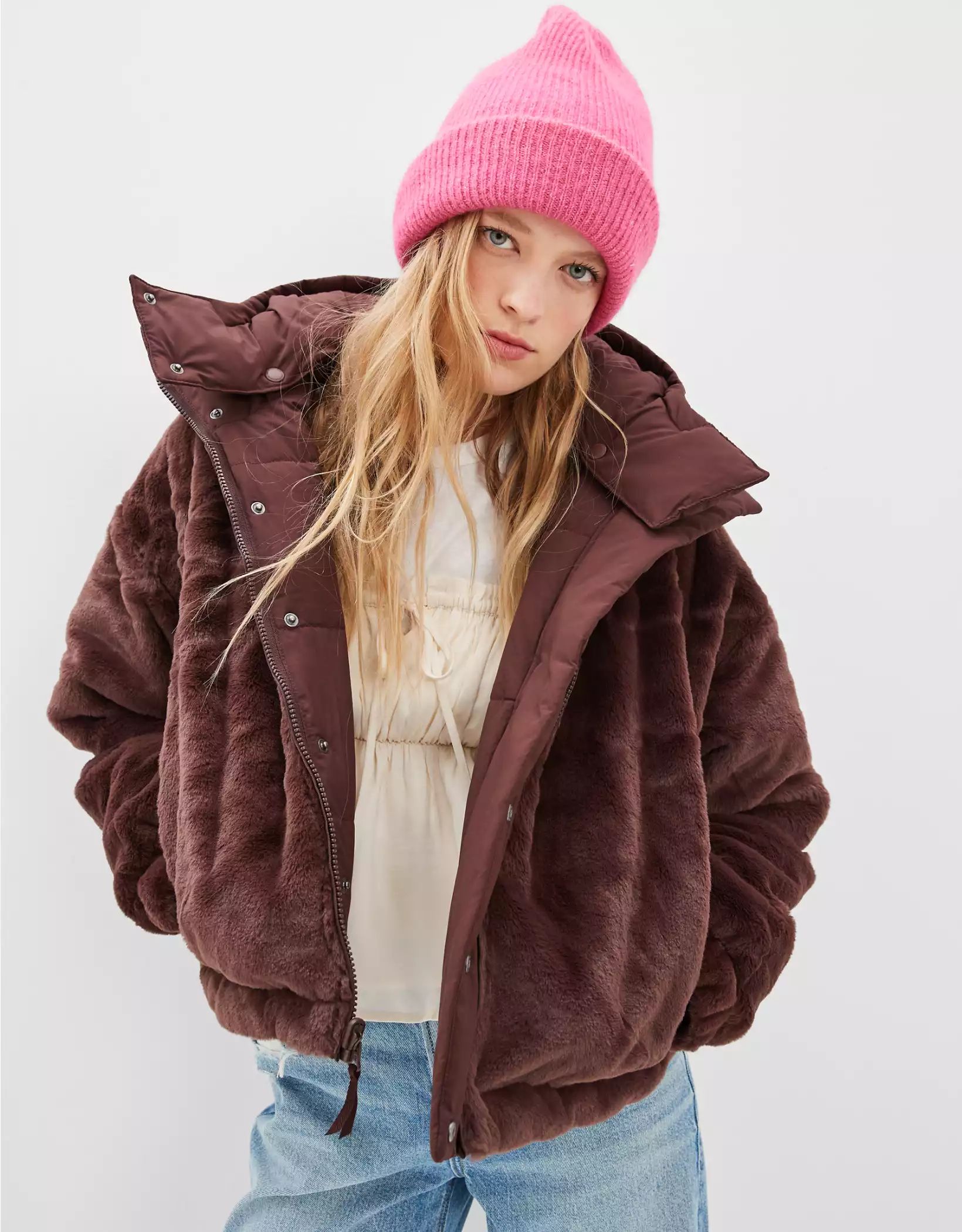 AE Reversible Puffer Jacket | American Eagle Outfitters (US & CA)