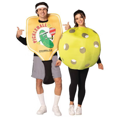 Imposta Costumes Adult Pickleball Couple Costume Bodysuit One Size Green | Target