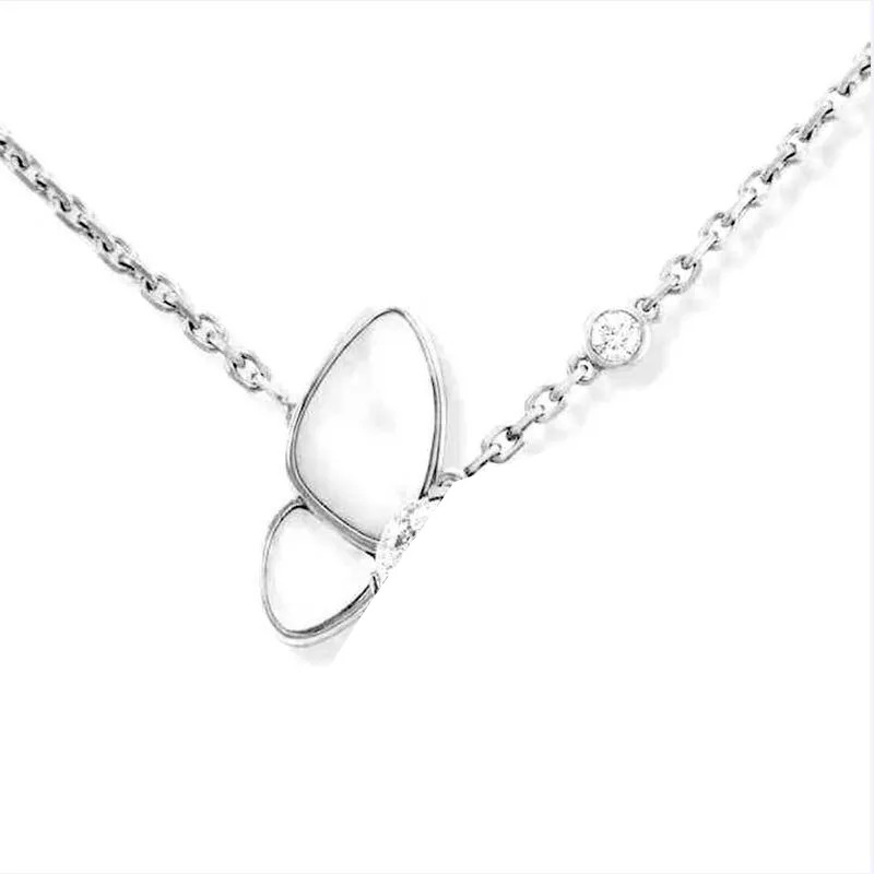 Save Big on Bulk Butterfly Jewelry Necklaces Necklace Designer Jewelry Two Butterfly Pendant Neck... | DHGate