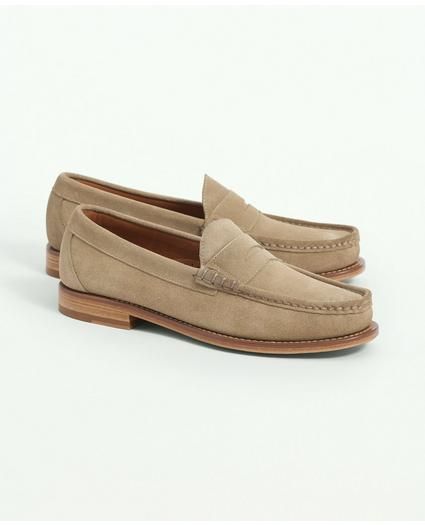 Suede Penny Loafers | Brooks Brothers