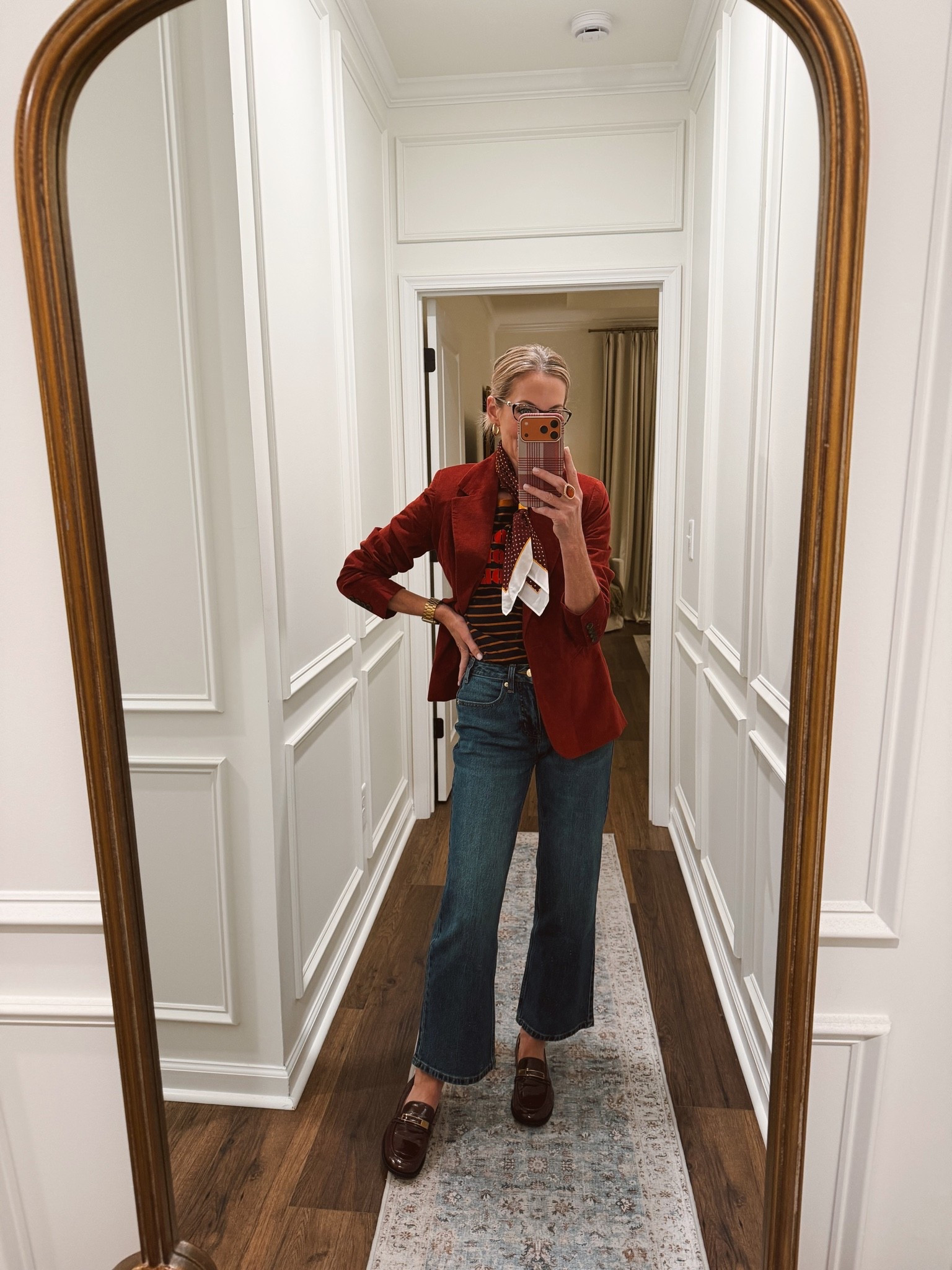 Today outfit of the day all from Walmart under $30… new denim kick flare so good size 0 @Walmart