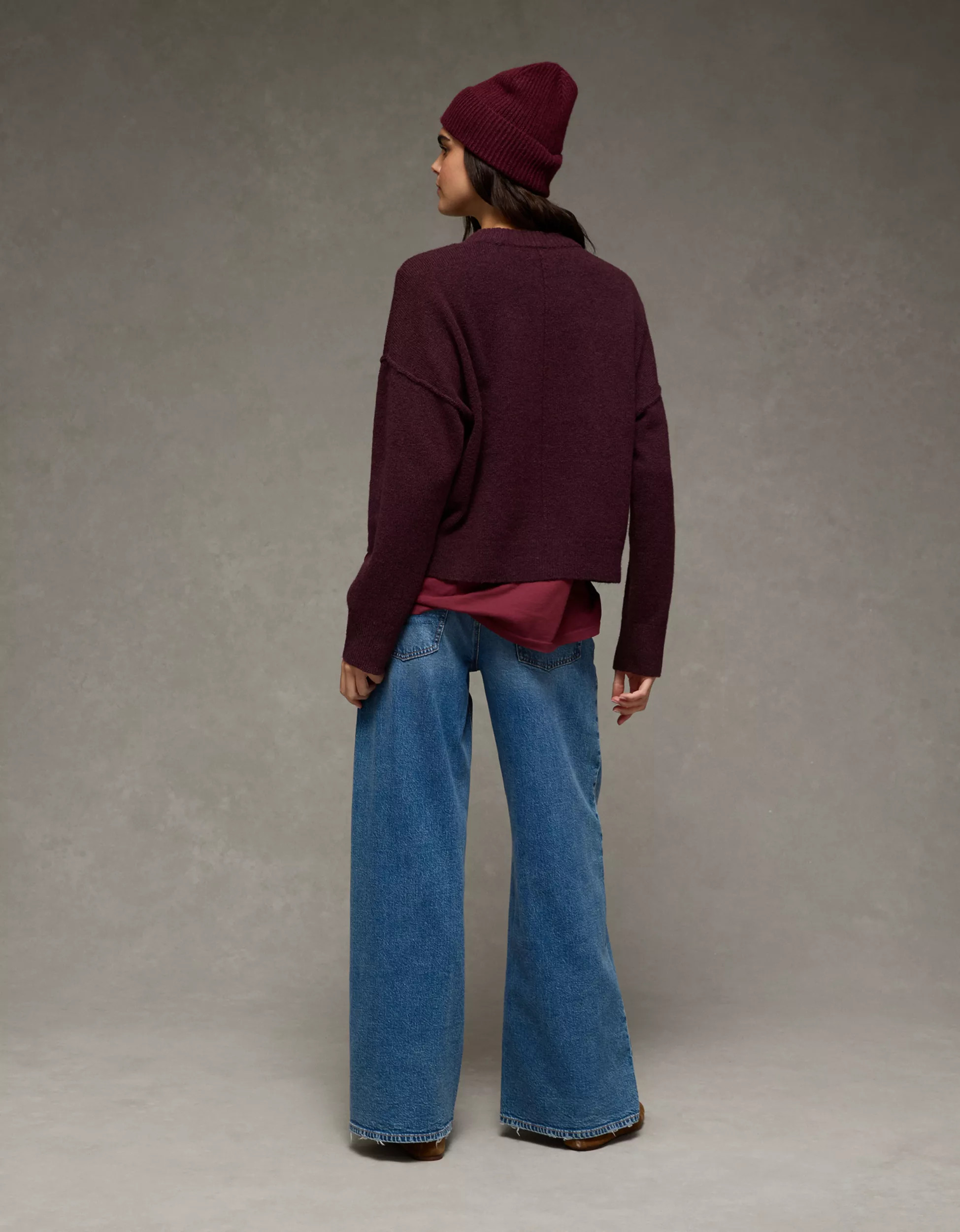 AE Whoa So Soft Classic Crew Neck Sweater | American Eagle Outfitters (US & CA)
