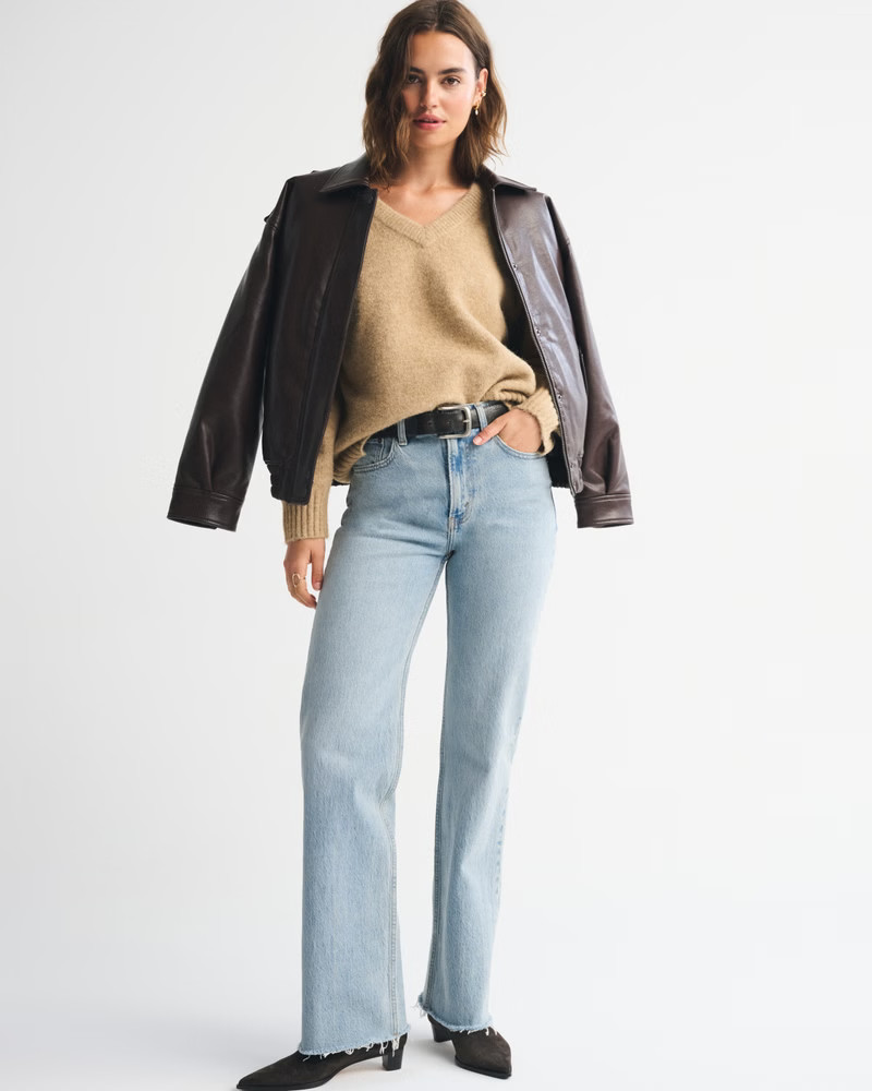 High Rise 90s Relaxed Jean | Abercrombie & Fitch (US)