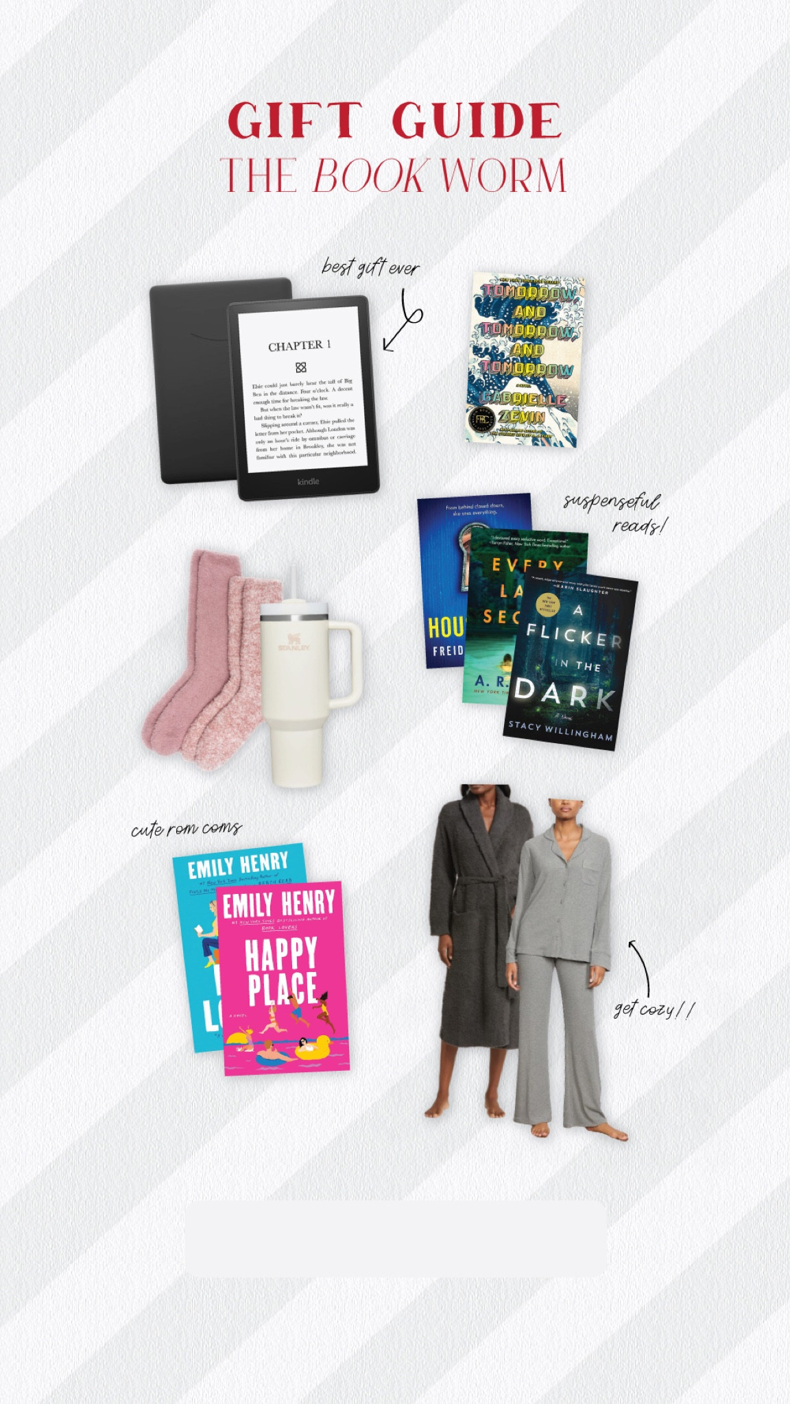 Cozy girl / book lover gift guide! 

#LTKfindsunder50 #LTKGiftGuide #LTKfindsunder100