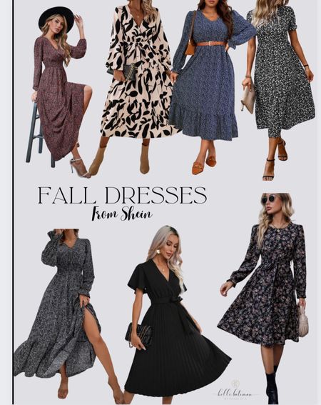 Fall dress from Shein 

#LTKstyletip #LTKSeasonal #LTKHoliday