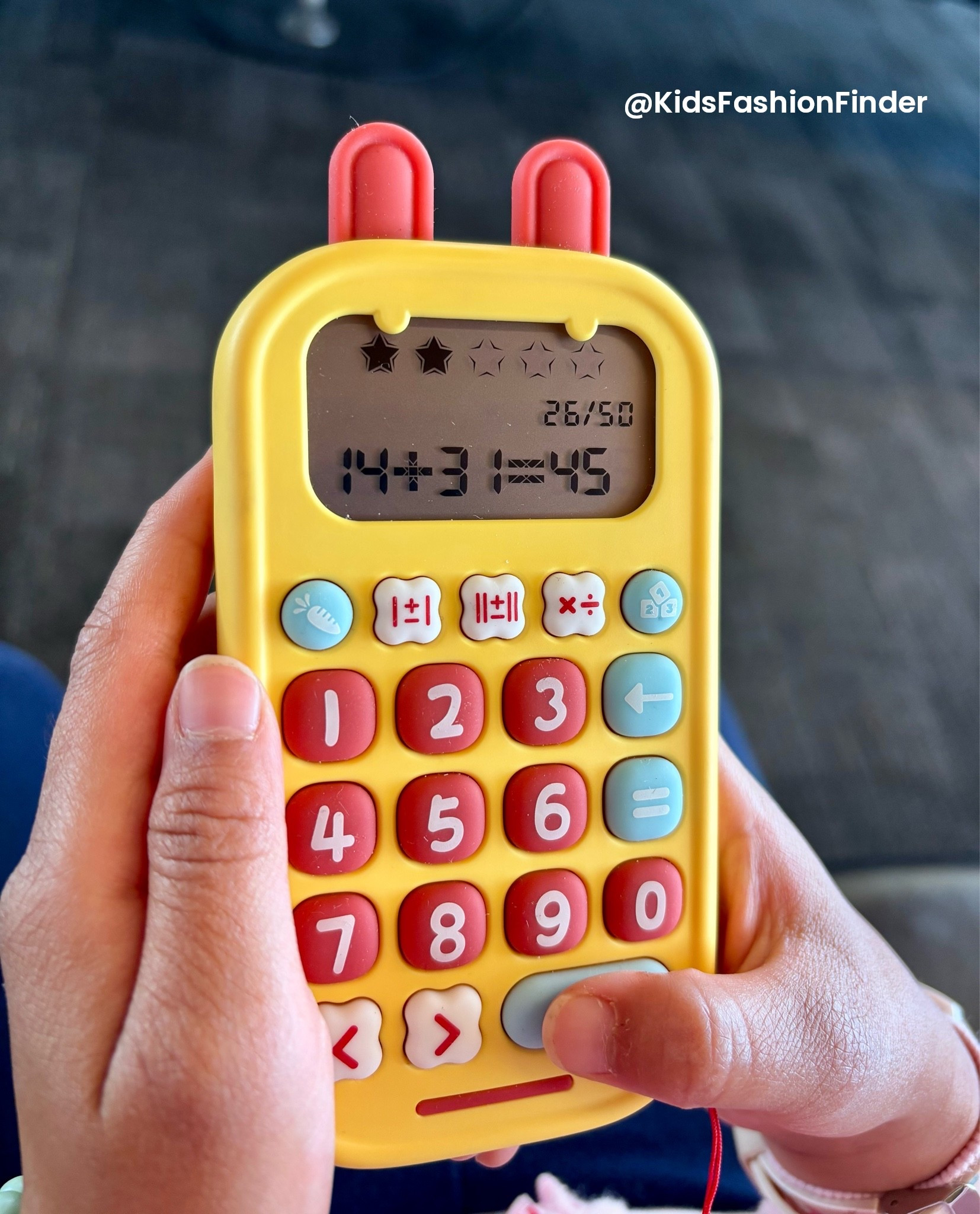 🔢✨ Such a great learning toy for kids!

Makes practicing addition, subtraction, multiplication, and division actually fun 🙌
With 5 modes and 19 games, it’s perfect for ages 5–12 and easy to take on trips ✈️🎒

My daughter loves using it to practice math while playing 💛

#MathGames #EducationalToys #LearningThroughPlay #Homeschool #STEMKids #TravelToys #KidsActivities #MomApproved #LTKFamily

#LTKKids #LTKTravel #LTKmomlife