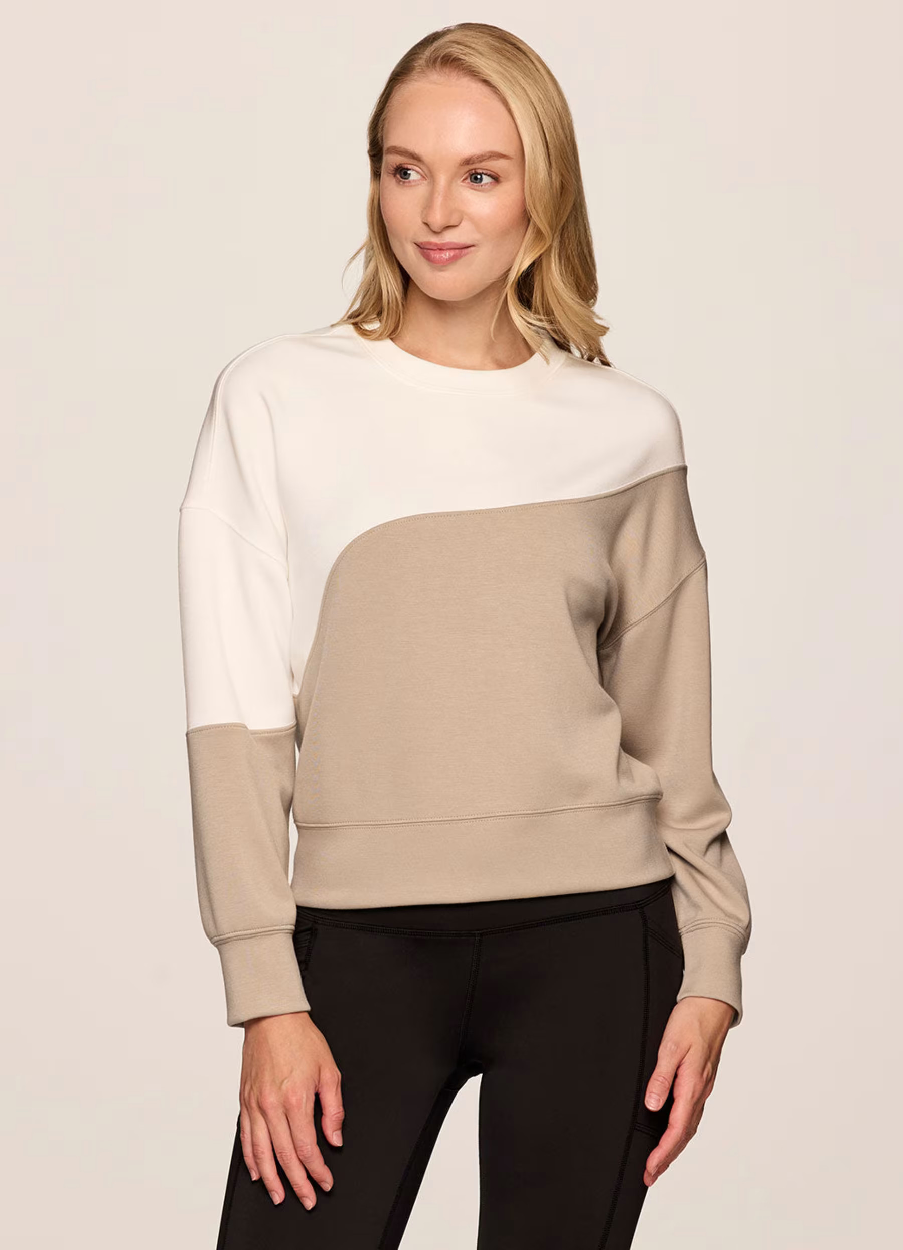 At Ease Two-Tone Sweatshirt - RBX Active | RBX Active