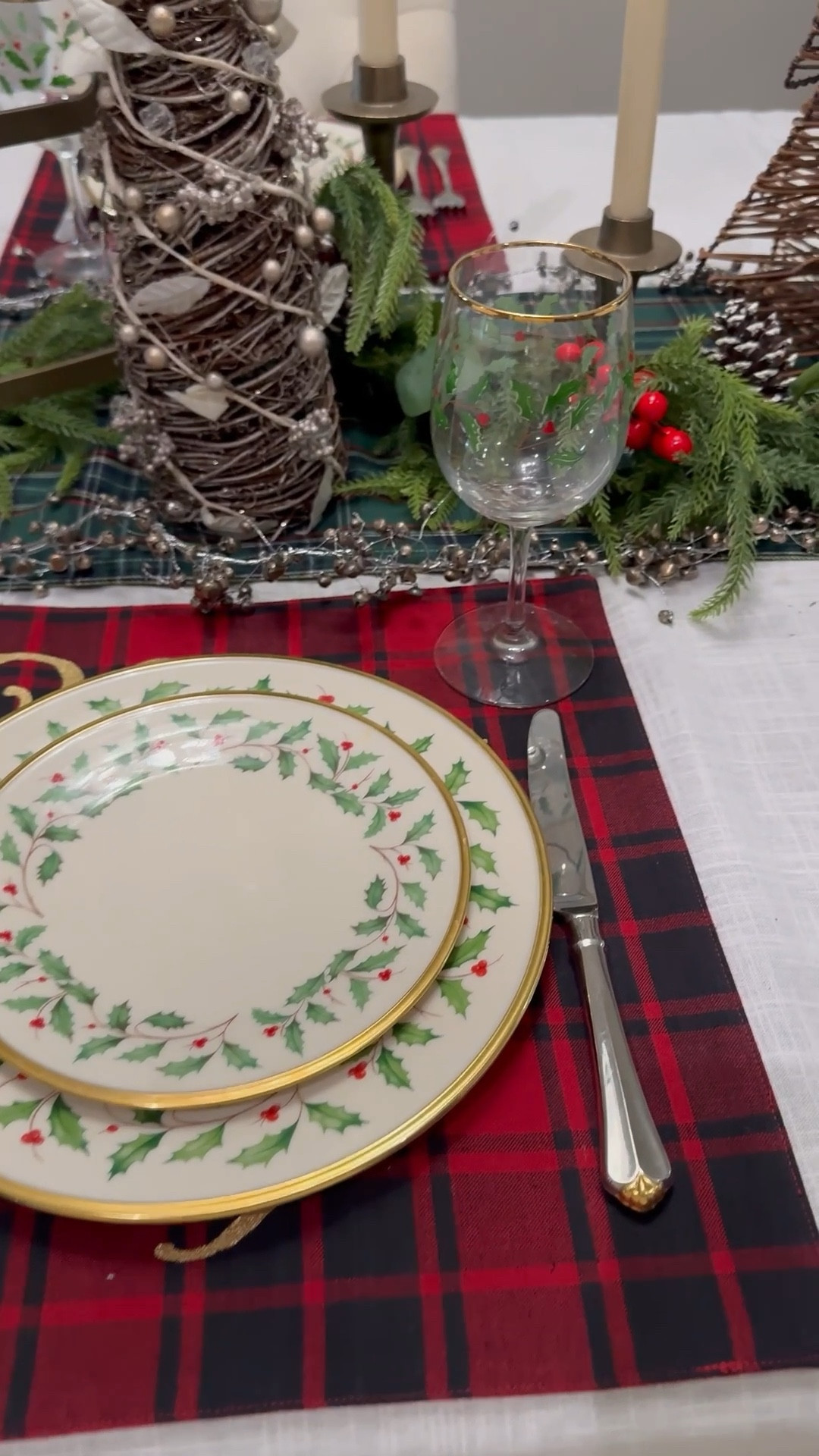 I’m ready with my Christmas tablescape using my loved Lennox Christmas dinnerware.  Holiday tabletop decor, holiday entertaining 

#LTKHoliday #LTKdayinmylife #LTKHome