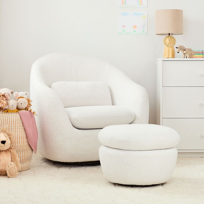 Cozy Swivel Glider | West Elm (US)