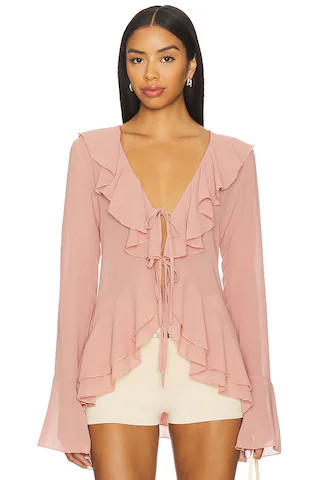 MORE TO COME Alisia Top in Mauve from Revolve.com | Revolve Clothing (Global)