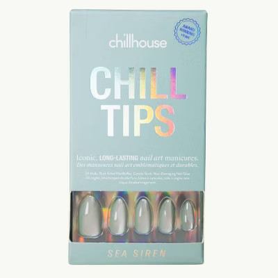 Chillhouse Chill Tips Press-On Fake Nails - Sea Siren - 24ct | Target