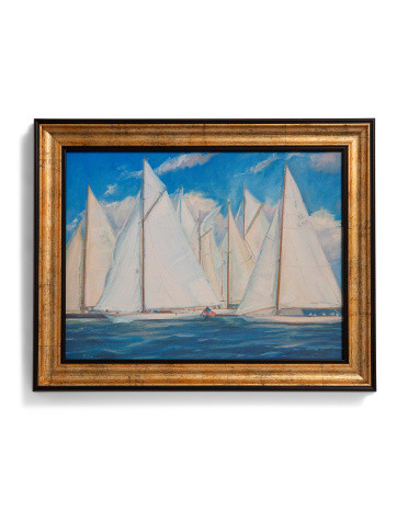 16x20 Sailing Regatta Wall Art | TJ Maxx