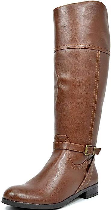 TOETOS Women's Fashion Knee High Riding Boots | Amazon (US)