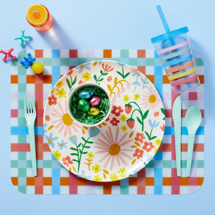 Plastic Gingham Placemat - Spritz™ | Target
