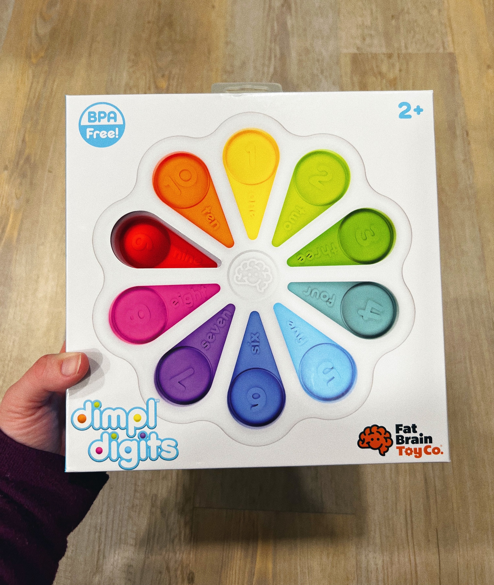 a really great gift for 2-4 year olds in your life! this toy helps with counting, colors, sensory and more (also love that on the other side the numbers are written in Spanish!) 💜❤️💙🧡💚💛

#LTKkids #LTKfamily #LTKfindsunder50