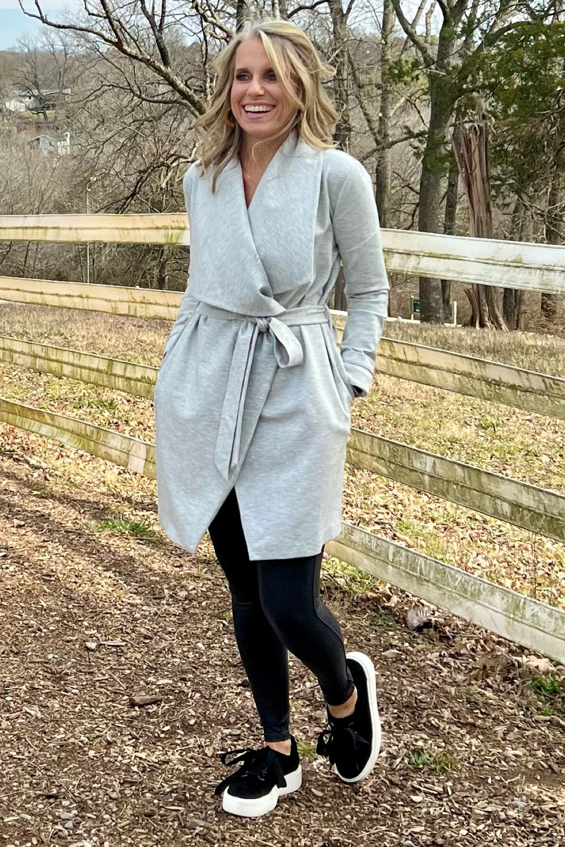 I have three of these jackets and love them all
Wearing small. Use LISA10 
USE LISAXSPANX on faux leather leggings 

#LTKstyletip #LTKover40 #LTKfindsunder100