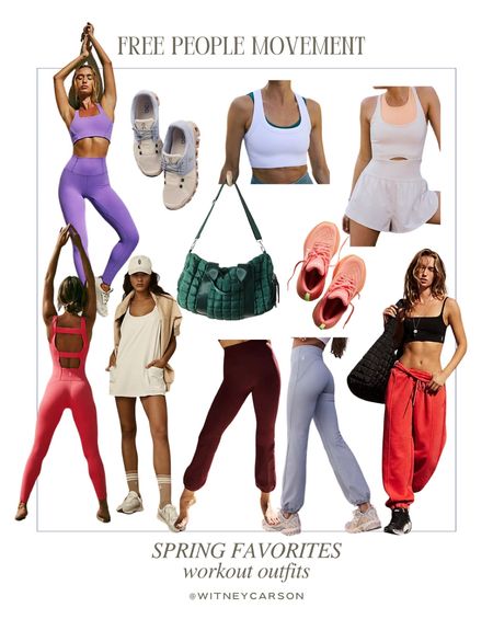 Free People Movement spring roundup! I love wearing color and mixing it up. 

workout l workout set l free people l one piece 

#LTKActive