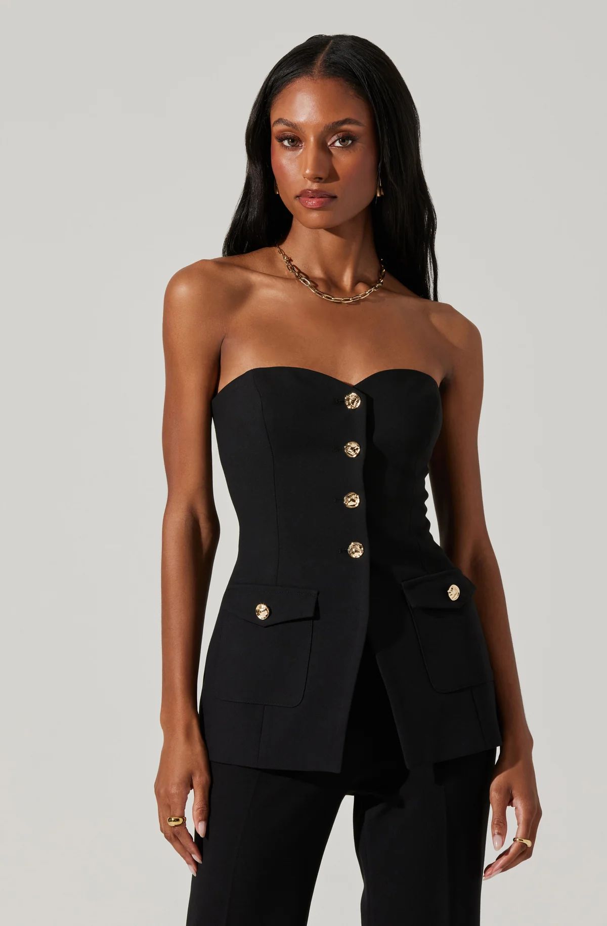 Milani Tailored Bustier Top | ASTR The Label (US)