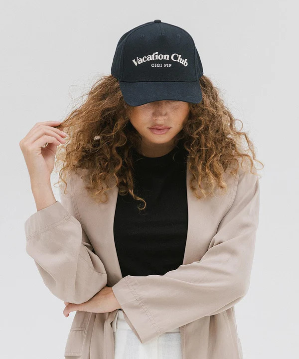 Vacation Club Canvas Trucker | Gigi Pip