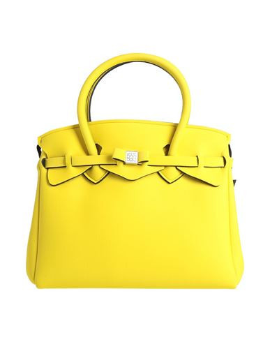 Save My Bag Woman Handbag Yellow Size - PEEK (Polyether - Ether - Ketone), Polyamide, Elastane | YOOX (US)