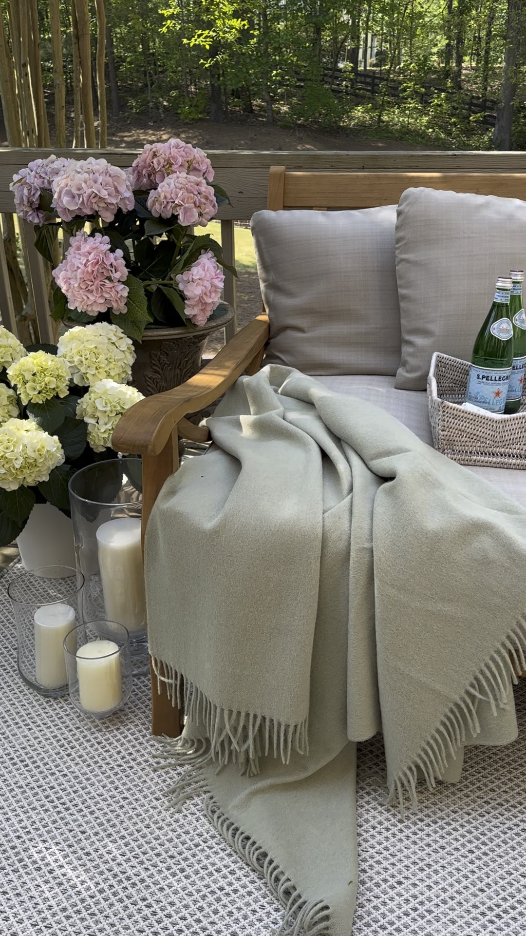 Everyone needs a daybed outside.  It has been SO nice to have a spot to enjoy my coffee and watch the kids play from. This is made of teak wood, and is so worth the splurge!  Teak lasts so much longer than other outdoor materials. 






Patio, back deck, overstock, outdoor area rug, 

#LTKSeasonal #LTKhome #LTKFind