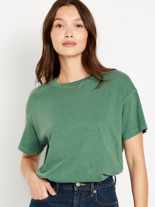 Vintage Crew-Neck T-Shirt | Old Navy (US)