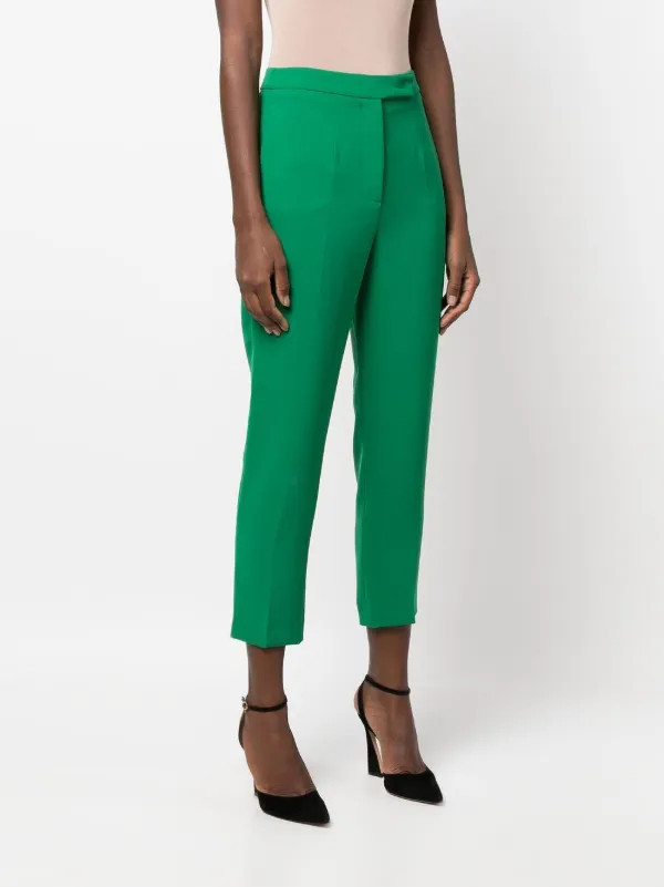 Blanca Vita Pratolina Cropped straight-leg Trousers - Farfetch | Farfetch Global