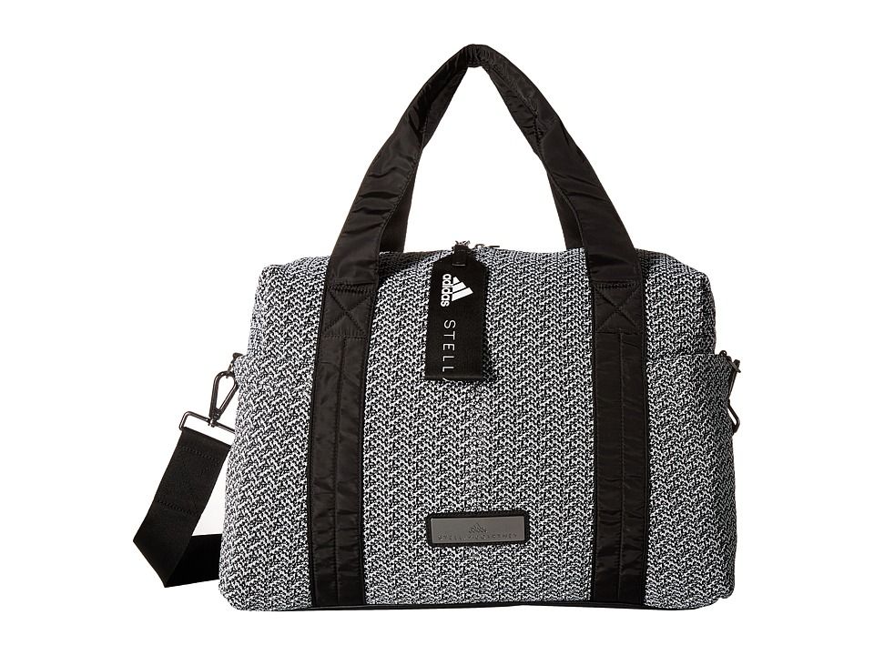 adidas by Stella McCartney Shipshape Bag (Black/White/Gunmetal) Bags | Zappos