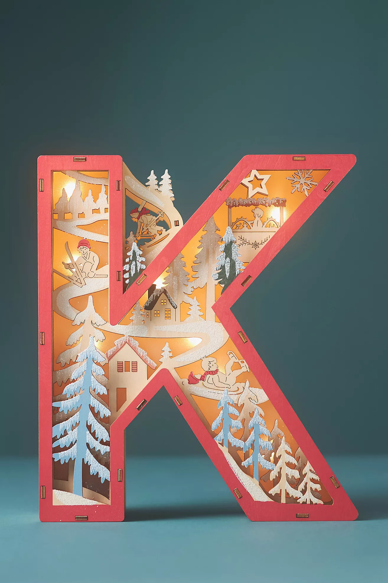 Wonderland Scene Monogram | Anthropologie (US)