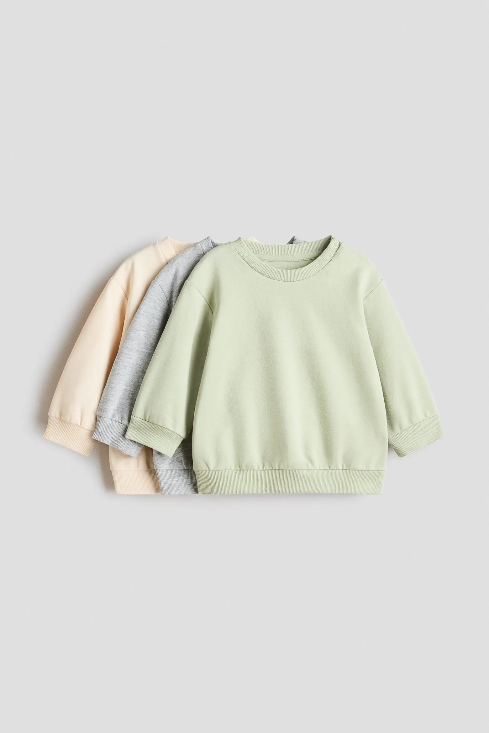 H&M 3-pack cotton sweatshirts (Men) | Nordstrom | Nordstrom