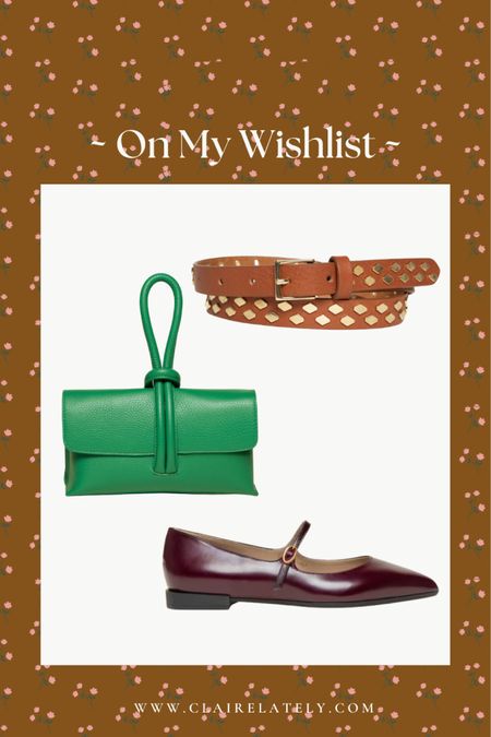 On my wishlist from the M.Gemi friends and family sale. 20% off everything going on now. I am already obsessed with the Italian leather slingback clogs and men’s driver loafer. Highly recommend - true to size 
Love, Claire Lately 

Purse, clutch, fall outfit, holiday idea, gift guide, men, shoes, accessories, sale, finds, studded belt, Mary-Jane flats

#LTKitbag #LTKsalealert #LTKshoecrush